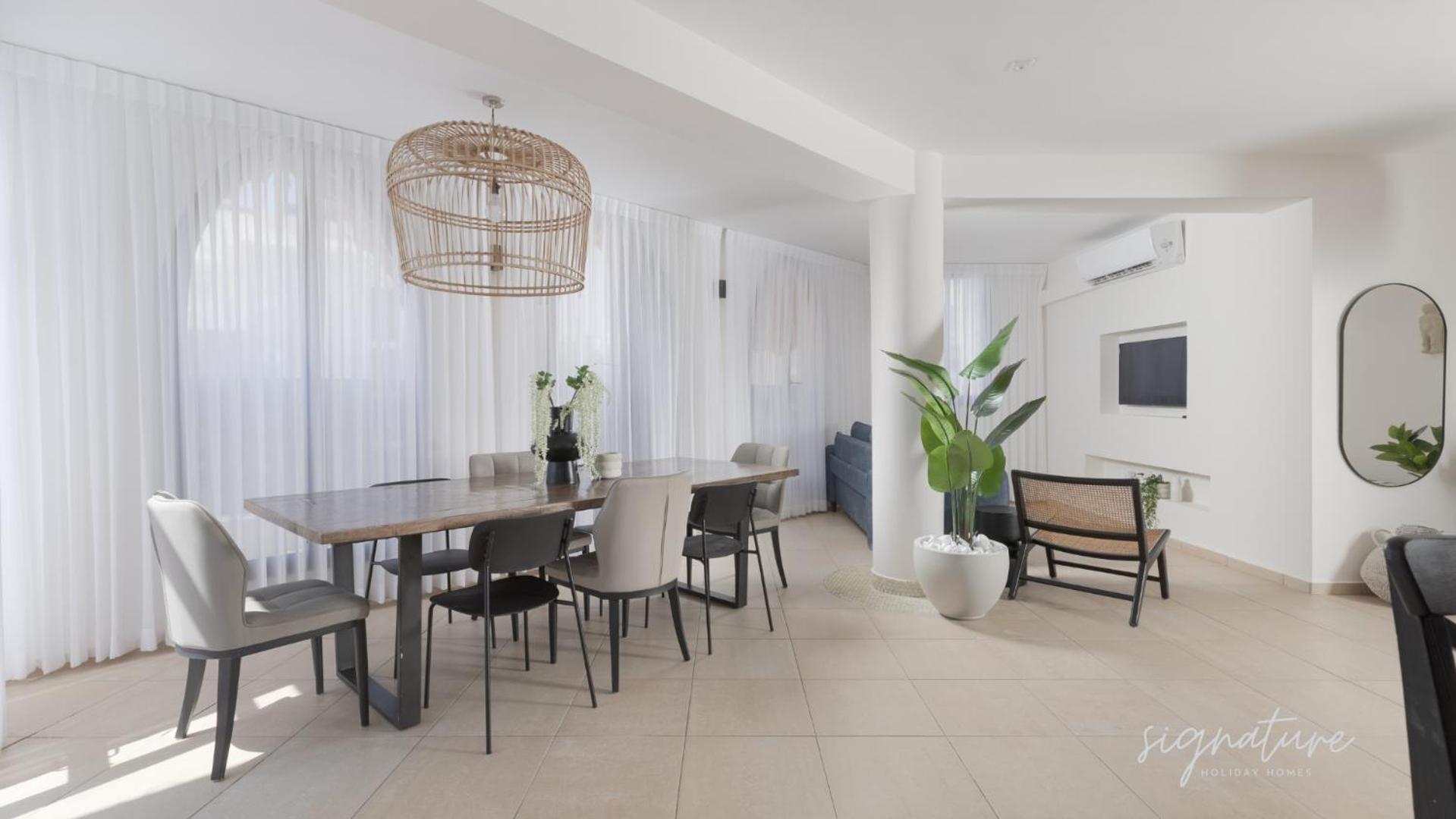 Ferienwohnung Luxurious 130Sqm Family Penthouse Eilat Exterior foto