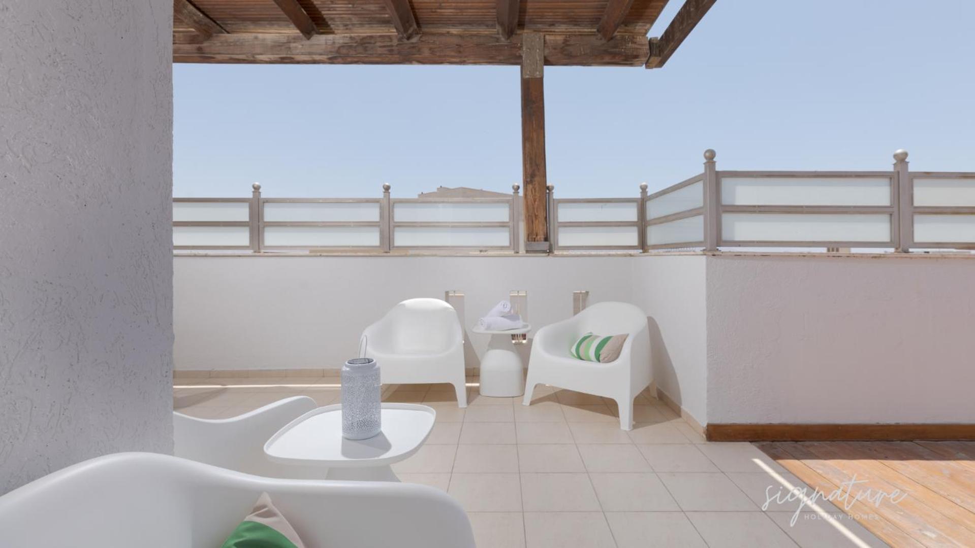Ferienwohnung Luxurious 130Sqm Family Penthouse Eilat Exterior foto