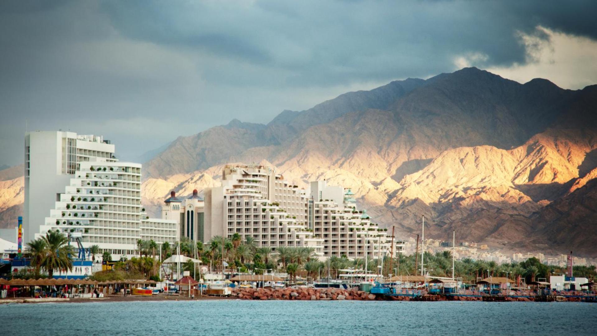Ferienwohnung Luxurious 130Sqm Family Penthouse Eilat Exterior foto